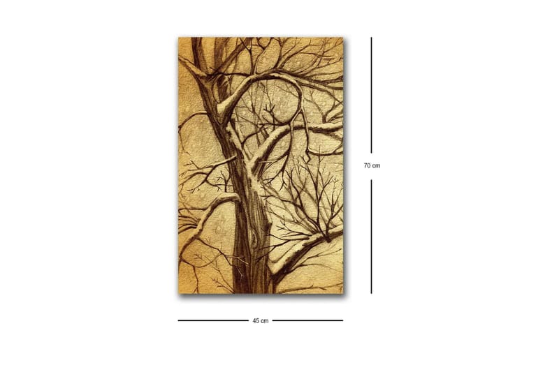 Seinäkoriste LED-valaistu Canvas Maalaus - Sisustustuotteet - Taulu & taide - Canvas-taulu