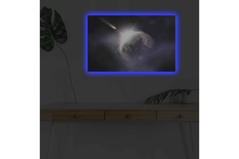 Seinäkoriste LED-valaistu Canvas Maalaus - Canvas-taulu - Seinäkoristeet