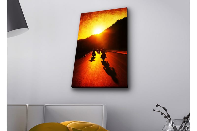 Seinäkoriste LED-valaistu Canvas Maalaus - Canvas-taulu - Seinäkoristeet