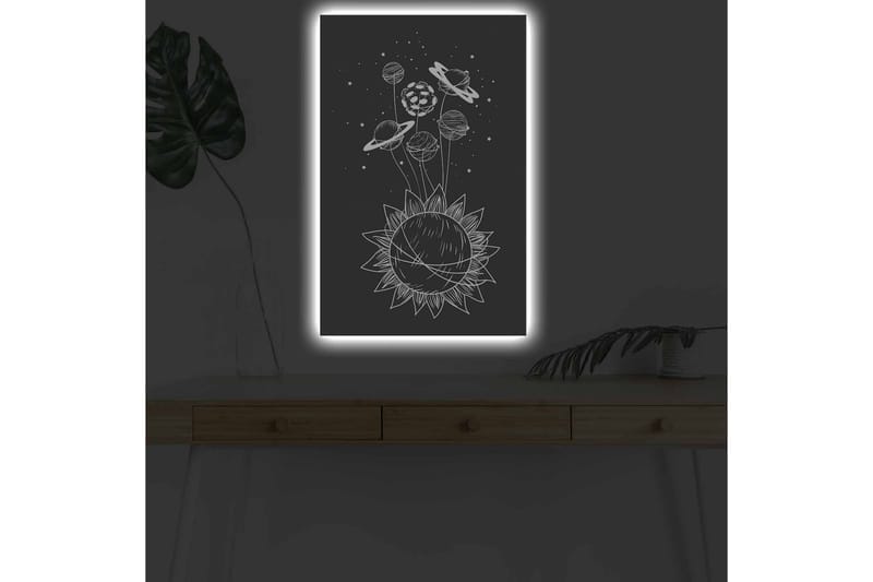 Seinäkoriste LED-valaistu Canvas Maalaus - Sisustustuotteet - Taulu & taide - Canvas-taulu