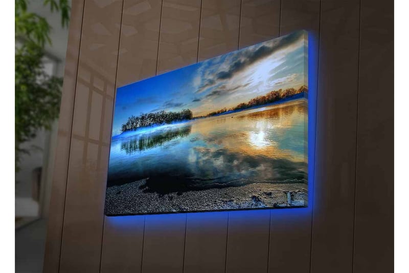 Seinäkoriste LED-valaistu Canvas Maalaus - Sisustustuotteet - Taulu & taide - Canvas-taulu