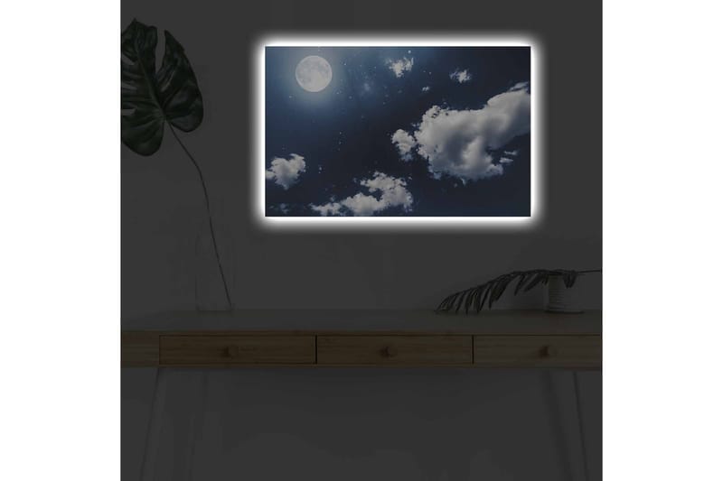 Seinäkoriste LED-valaistu Canvas Maalaus - Canvas-taulu - Seinäkoristeet