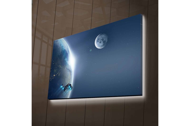 Seinäkoriste LED-valaistu Canvas Maalaus - Sisustustuotteet - Taulu & taide - Canvas-taulu