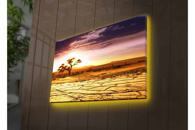 Seinäkoriste LED-valaistu Canvas Maalaus - Sisustustuotteet - Taulu & taide - Canvas-taulu