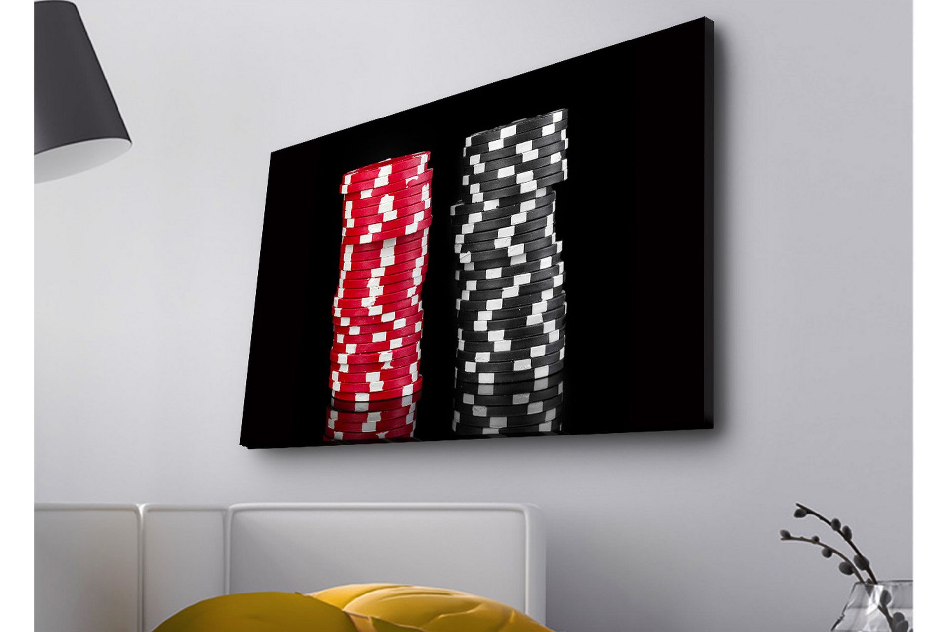 Seinäkoriste LED-valaistu Canvas Maalaus - Sisustustuotteet - Taulu & taide - Canvas-taulu