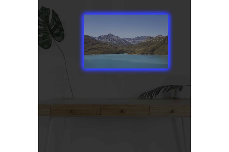 Seinäkoriste LED-valaistu Canvas Maalaus - Canvas-taulu - Seinäkoristeet