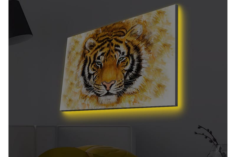 Seinäkoriste LED-valaistu Canvas Maalaus - Canvas-taulu - Seinäkoristeet