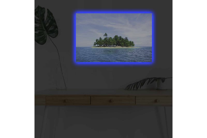 Seinäkoriste LED-valaistu Canvas Maalaus - Sisustustuotteet - Taulu & taide - Canvas-taulu