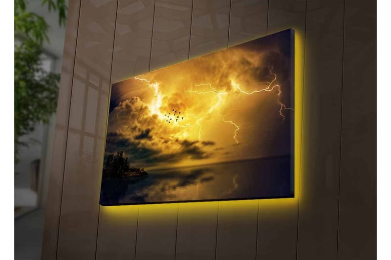 Seinäkoriste LED-valaistu Canvas Maalaus - Sisustustuotteet - Taulu & taide - Canvas-taulu