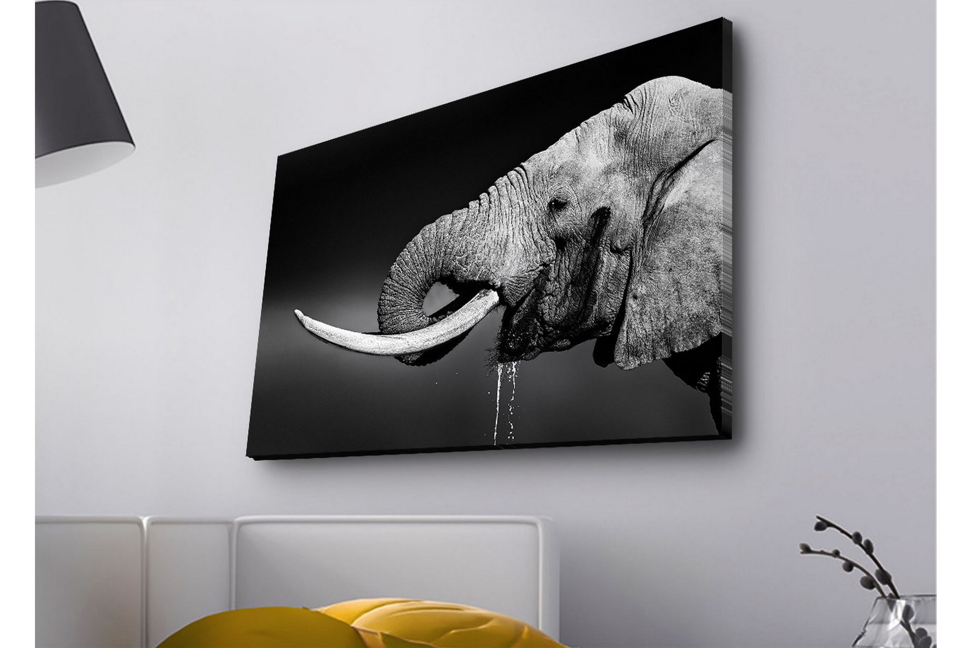 Seinäkoriste LED-valaistu Canvas Maalaus - Sisustustuotteet - Taulu & taide - Canvas-taulu