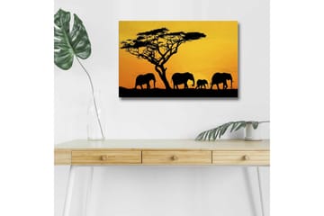 Seinäkoriste LED-valaistu Canvas Maalaus - Sisustustuotteet - Taulu & taide - Canvas-taulu