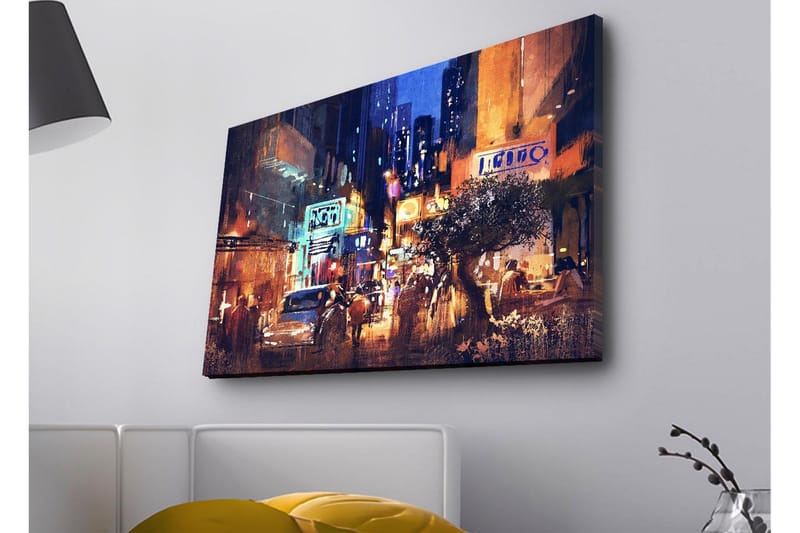 Seinäkoriste LED-valaistu Canvas Maalaus - Sisustustuotteet - Taulu & taide - Canvas-taulu