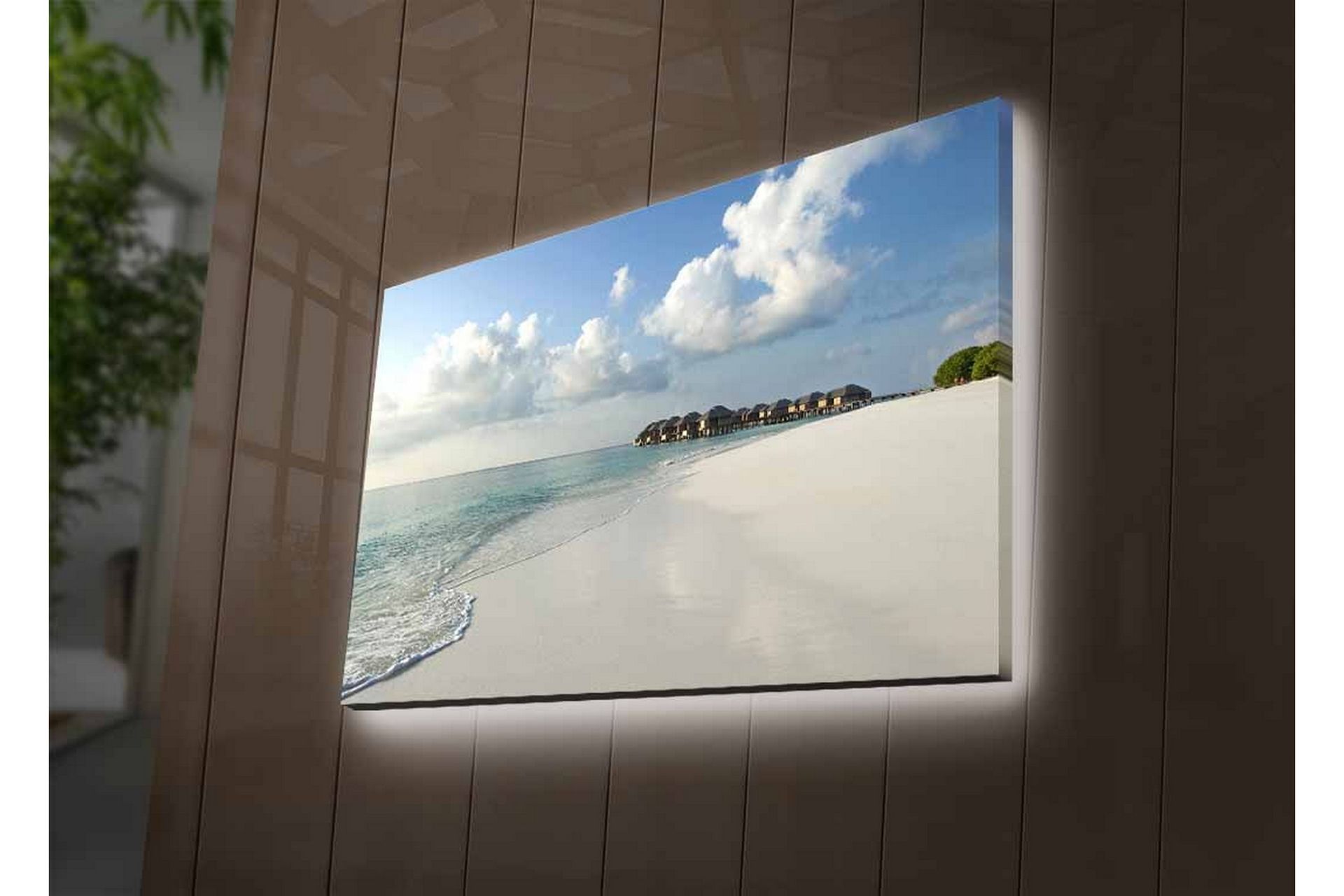 Seinäkoriste LED-valaistu Canvas Maalaus - Sisustustuotteet - Taulu & taide - Canvas-taulu