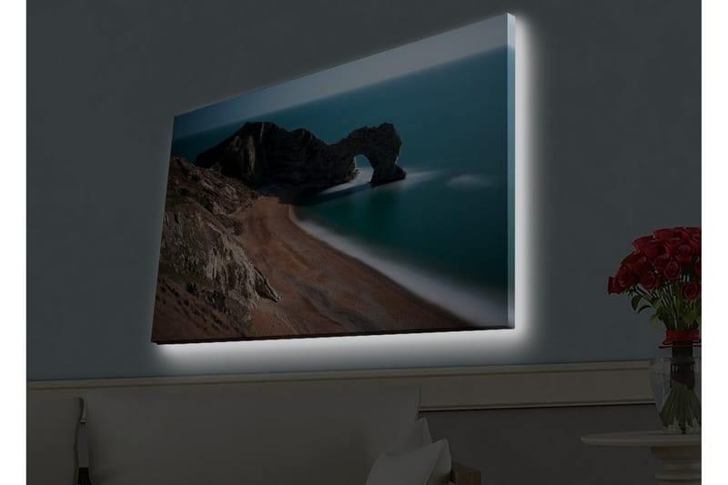 Seinäkoriste LED-valaistu Canvas Maalaus - Canvas-taulu - Seinäkoristeet