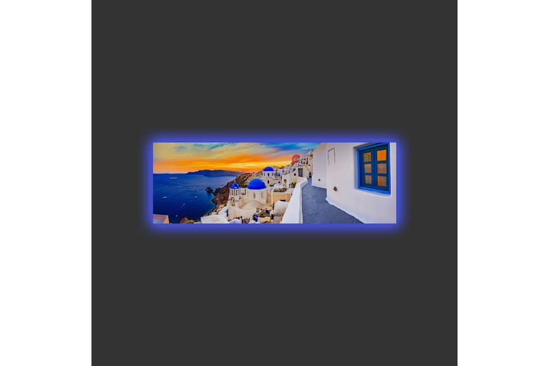 Seinäkoriste LED-valaistu Canvas Maalaus - Sisustustuotteet - Taulu & taide - Canvas-taulu