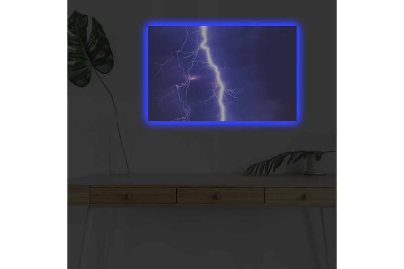 Seinäkoriste LED-valaistu Canvas Maalaus - Sisustustuotteet - Taulu & taide - Canvas-taulu