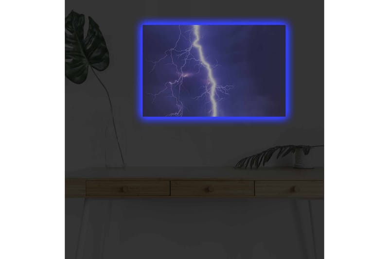 Seinäkoriste LED-valaistu Canvas Maalaus - Canvas-taulu - Seinäkoristeet