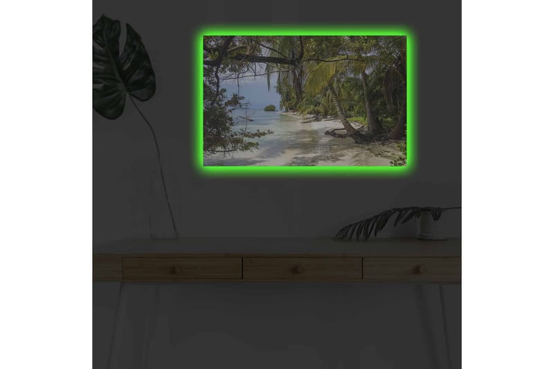 Seinäkoriste LED-valaistu Canvas Maalaus - Canvas-taulu - Seinäkoristeet