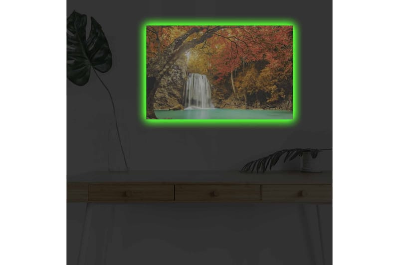 Seinäkoriste LED-valaistu Canvas Maalaus - Canvas-taulu - Seinäkoristeet