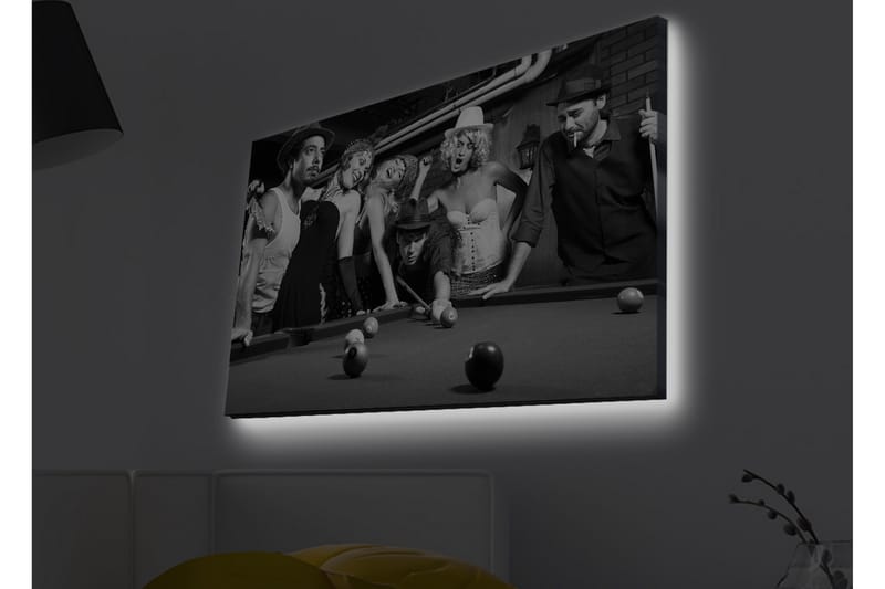 Seinäkoriste LED-valaistu Canvas Maalaus - Sisustustuotteet - Taulu & taide - Canvas-taulu