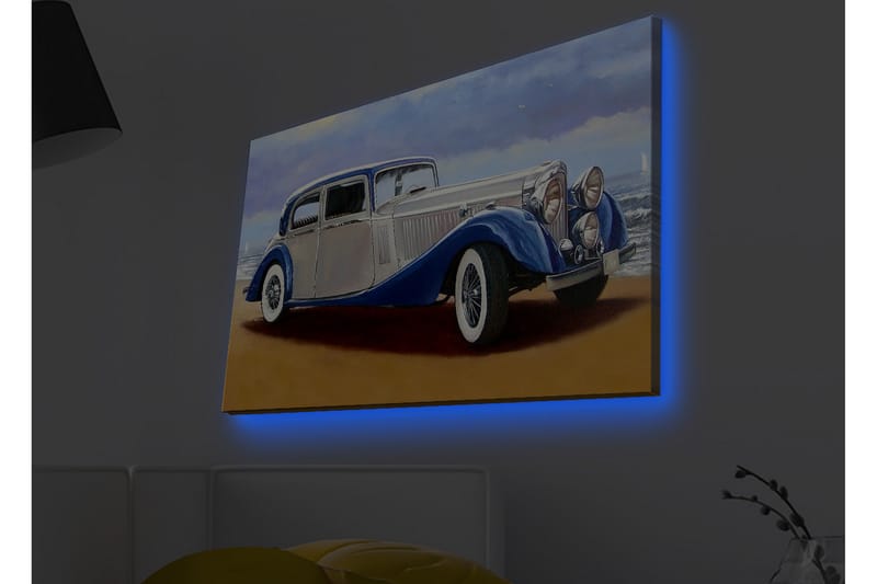 Seinäkoriste LED-valaistu Canvas Maalaus - Canvas-taulu - Seinäkoristeet