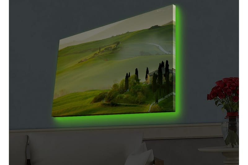 Seinäkoriste LED-valaistu Canvas Maalaus - Sisustustuotteet - Taulu & taide - Canvas-taulu