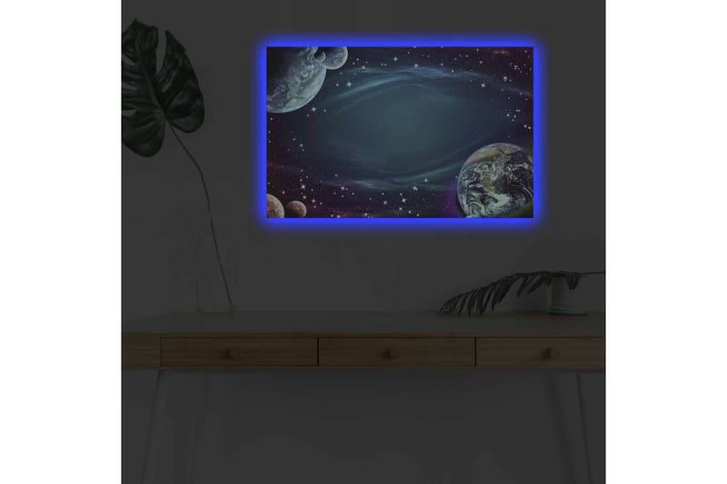 Seinäkoriste LED-valaistu Canvas Maalaus - Sisustustuotteet - Taulu & taide - Canvas-taulu