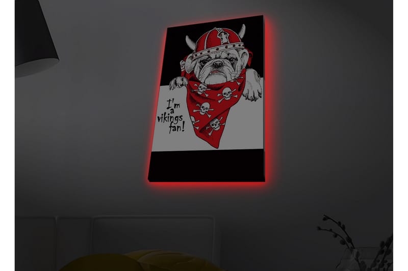 Seinäkoriste LED-valaistu Canvas Maalaus - Sisustustuotteet - Taulu & taide - Canvas-taulu