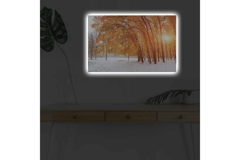 Seinäkoriste LED-valaistu Canvas Maalaus - Canvas-taulu - Seinäkoristeet