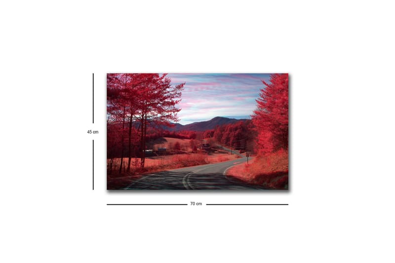 Seinäkoriste LED-valaistu Canvas Maalaus - Sisustustuotteet - Taulu & taide - Canvas-taulu