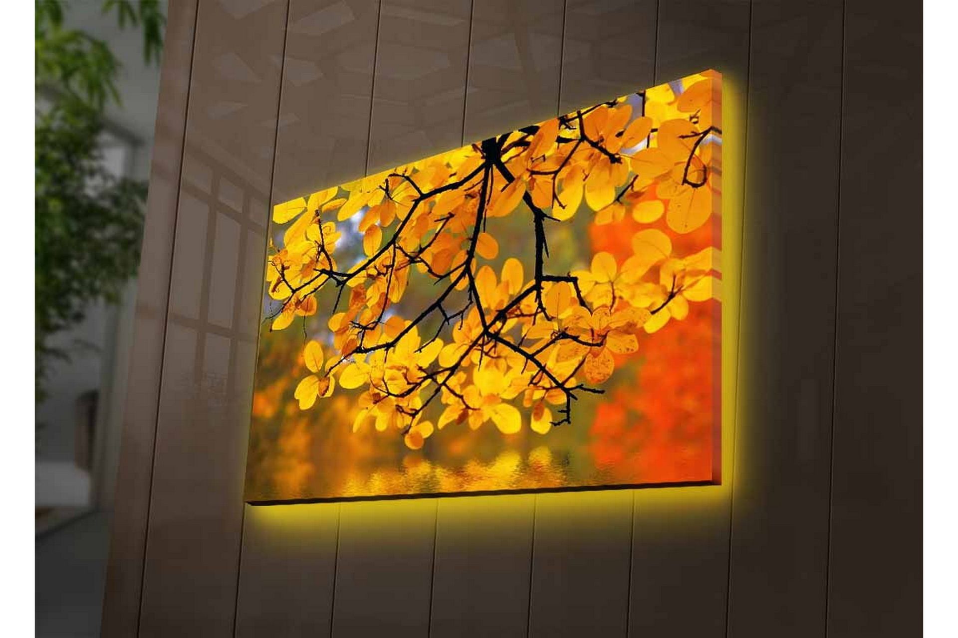 Seinäkoriste LED-valaistu Canvas Maalaus - Sisustustuotteet - Taulu & taide - Canvas-taulu
