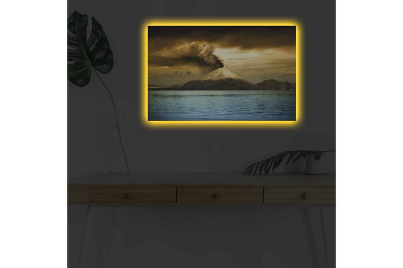 Seinäkoriste LED-valaistu Canvas Maalaus - Canvas-taulu - Seinäkoristeet