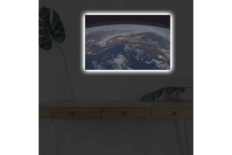 Seinäkoriste LED-valaistu Canvas Maalaus - Sisustustuotteet - Taulu & taide - Canvas-taulu
