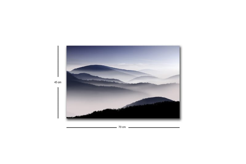 Seinäkoriste LED-valaistu Canvas Maalaus - Sisustustuotteet - Taulu & taide - Canvas-taulu