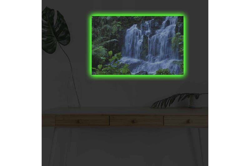 Seinäkoriste LED-valaistu Canvas Maalaus - Sisustustuotteet - Taulu & taide - Canvas-taulu