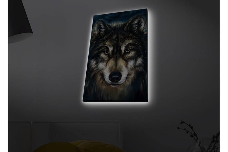 Seinäkoriste LED-valaistu Canvas Maalaus - Sisustustuotteet - Taulu & taide - Canvas-taulu