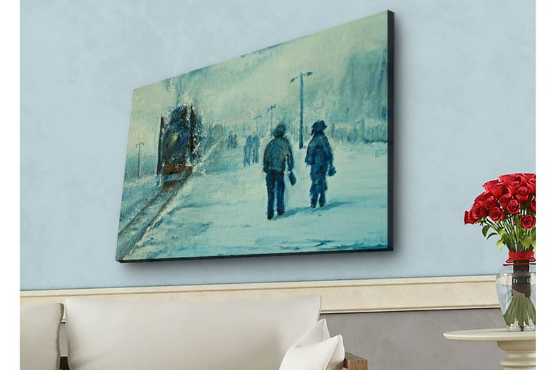 Seinäkoriste LED-valaistu Canvas Maalaus - Sisustustuotteet - Taulu & taide - Canvas-taulu