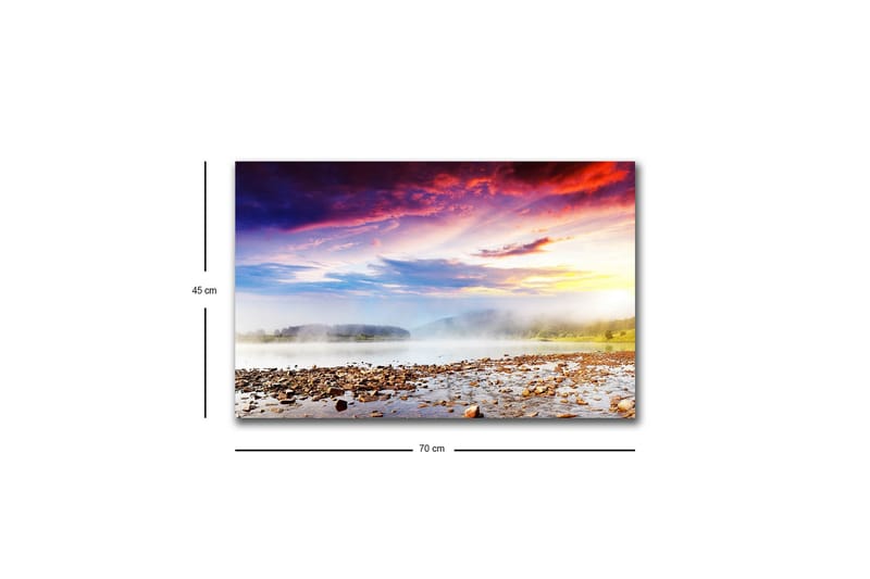 Seinäkoriste LED-valaistu Canvas Maalaus - Sisustustuotteet - Taulu & taide - Canvas-taulu