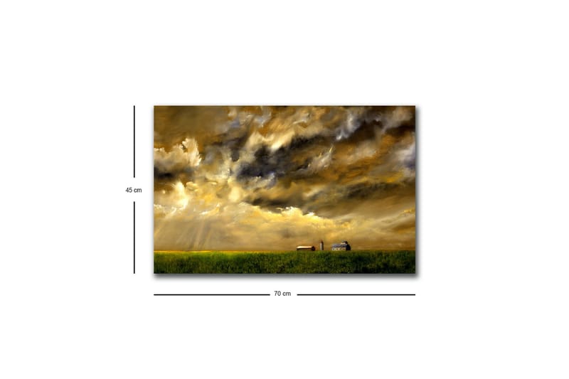 Seinäkoriste LED-valaistu Canvas Maalaus - Sisustustuotteet - Taulu & taide - Canvas-taulu