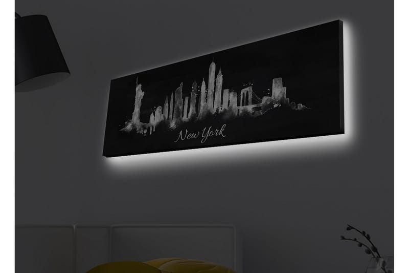Seinäkoriste LED-valaistu Canvas Maalaus - Sisustustuotteet - Taulu & taide - Canvas-taulu