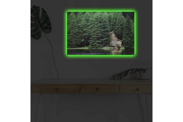 Seinäkoriste LED-valaistu Canvas Maalaus - Sisustustuotteet - Taulu & taide - Canvas-taulu
