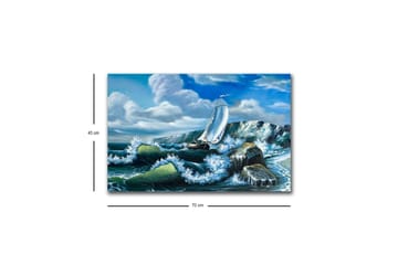 Seinäkoriste LED-valaistu Canvas Maalaus - Sisustustuotteet - Taulu & taide - Canvas-taulu