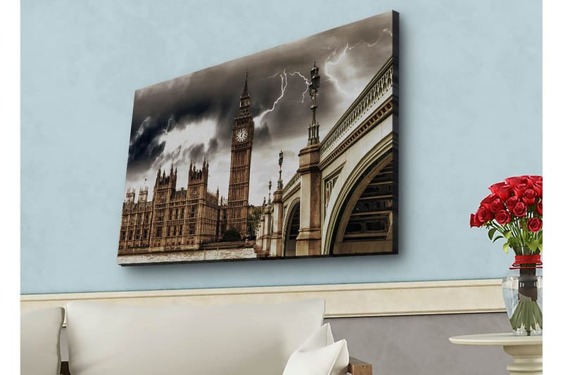 Seinäkoriste LED-valaistu Canvas Maalaus - Sisustustuotteet - Taulu & taide - Canvas-taulu