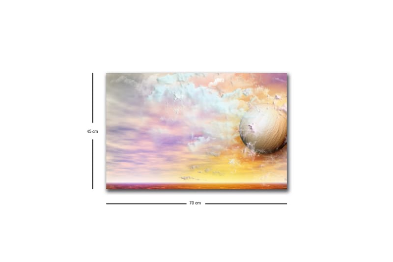 Seinäkoriste LED-valaistu Canvas Maalaus - Sisustustuotteet - Taulu & taide - Canvas-taulu