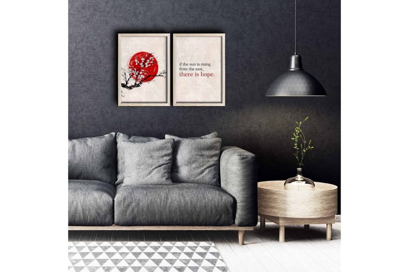 Seinäkoriste MDF Maalaus 2 osaa, undefined