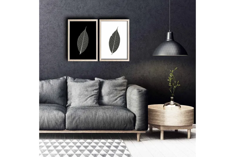 Seinäkoriste MDF Maalaus 2 osaa, undefined