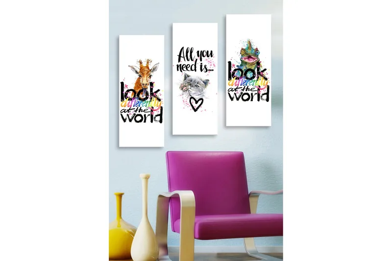 Seinäkoriste MDF Maalaus, undefined