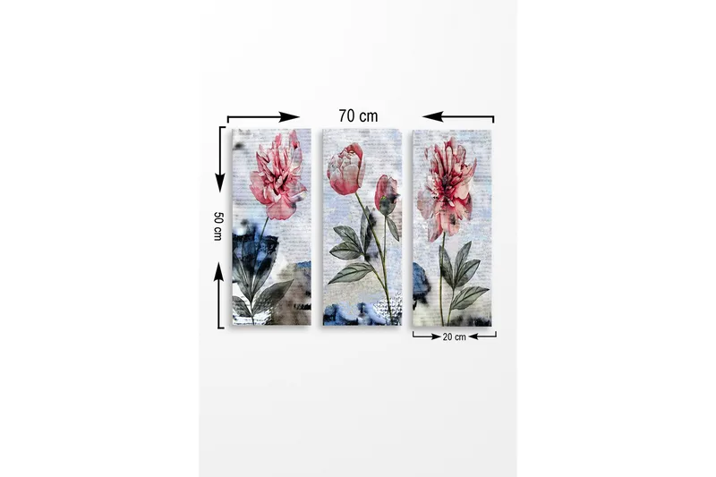 Seinäkoriste MDF Maalaus - Sisustustuotteet - Taulu & taide - Canvas-taulu