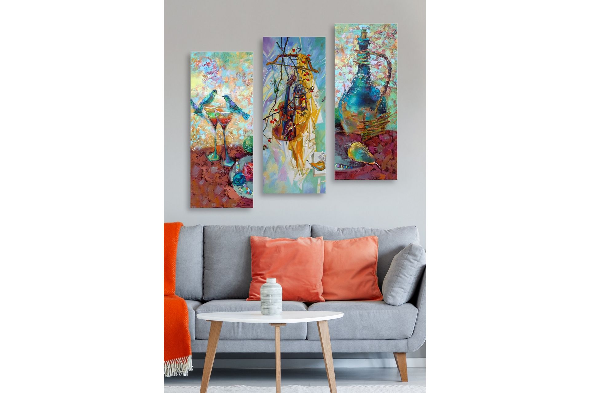 Seinäkoriste MDF Maalaus - Sisustustuotteet - Taulu & taide - Canvas-taulu
