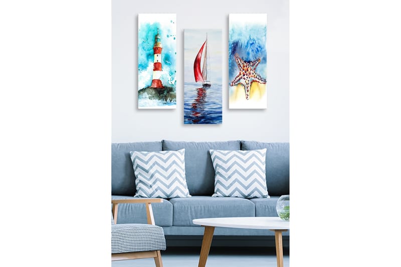 Seinäkoriste MDF Maalaus - Sisustustuotteet - Taulu & taide - Canvas-taulu